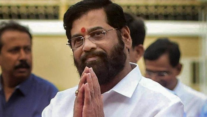 Shivsena minister Eknath Shinde