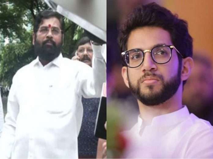 Shivsena Political Crises Eknath Shinde's challenge to Aditya Thackeray