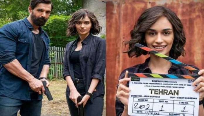 miss world manushri chillar new film with John Ambraham tehran