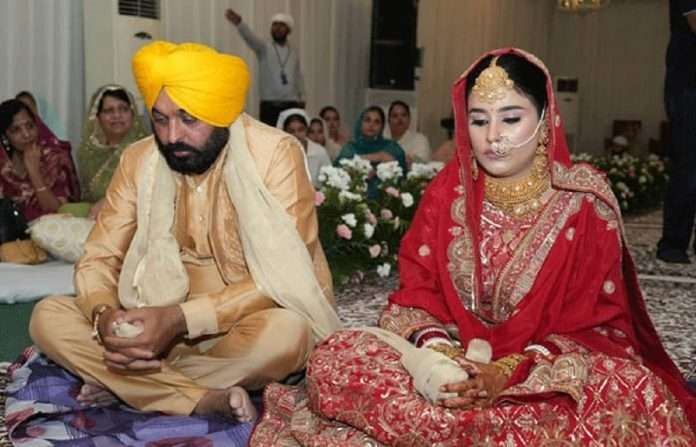 The Chief Minister of Punjab got married for the second time