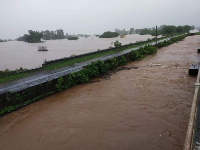 Panchganga river warning level high in Kolhapur