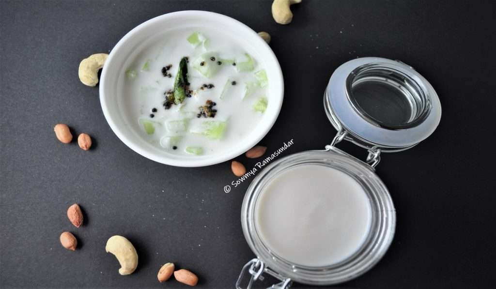 Peanut and Cashew curd