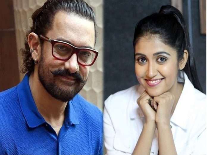 Rinku Rajguru and Aamir Khan