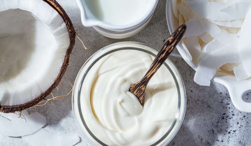 coconut milk curd