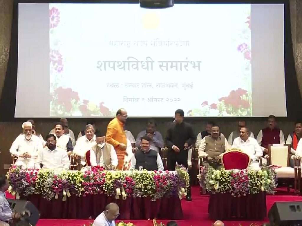 Maharashtra Cabinet expansion : कॅबिनेट मंत्रिपदाचा शपथविधी सोहळा