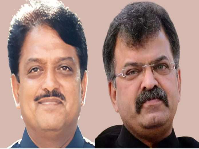 Vilasrao Deshmukh and Jitendra Awhad