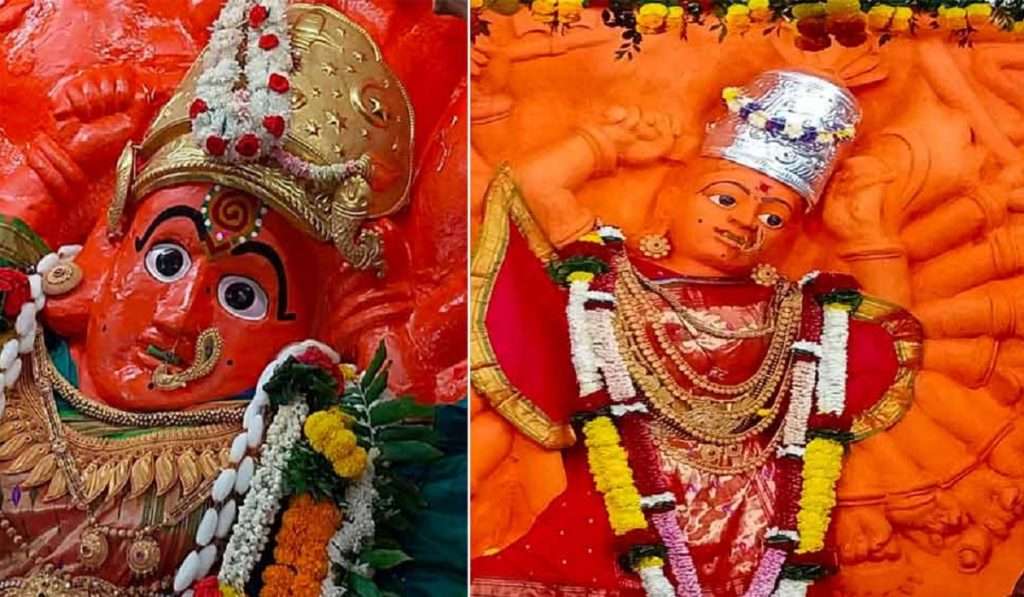 श्री सप्तश्रृंगी देवीचे प्राचीन रूप आले समोर