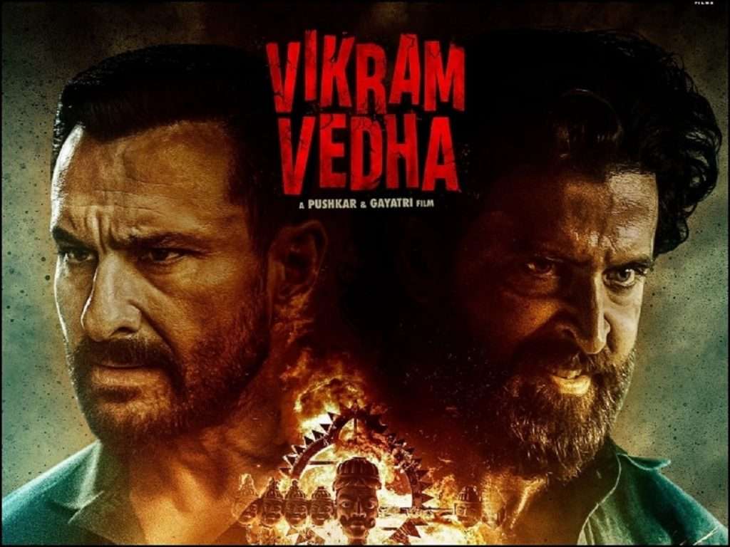 Vikram Vedha : OTT प्लॅटफॉर्मवर हृतिक-सैफचा विक्रम वेध हिंदीमध्ये पहा विनामूल्य…