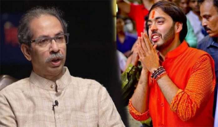 Mukesh Ambani's son met Uddhav Thackeray