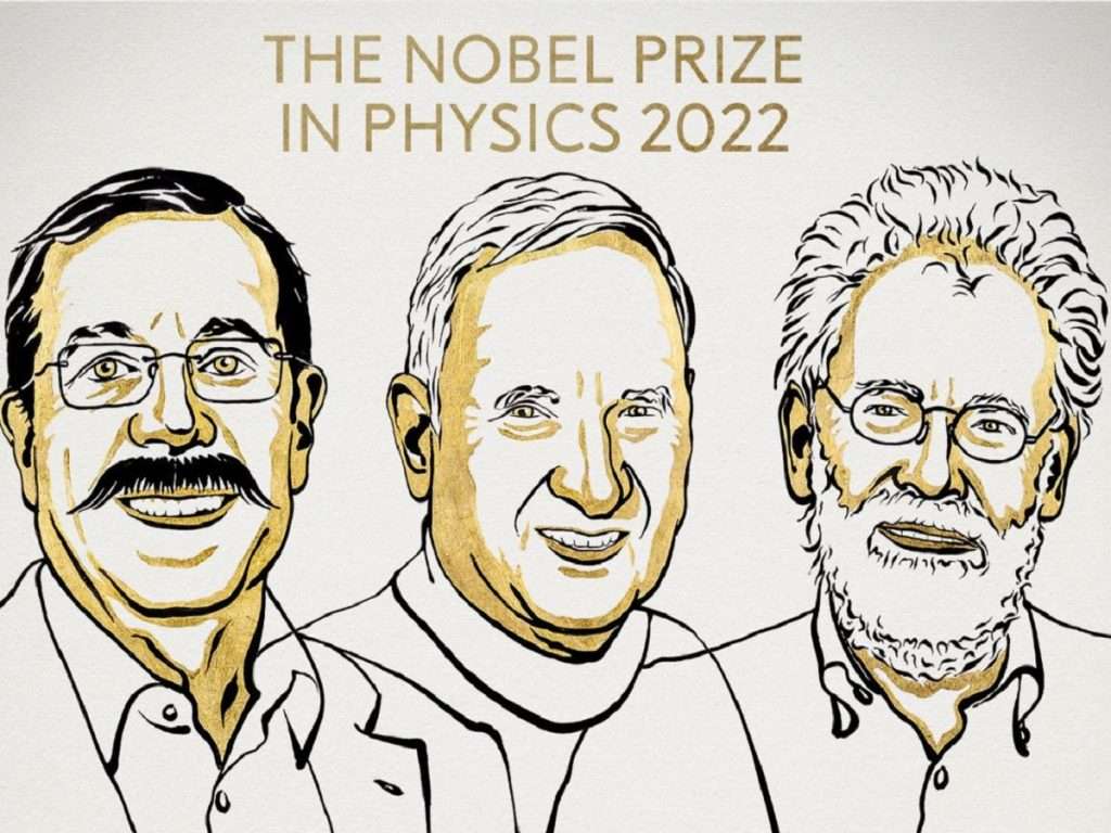 Nobel Prize in Physics 2022 : यंदा भौतिकशास्त्राचे नोबेल पारितोषिकाचे मानकरी तीन शास्त्रज्ञ ठरले