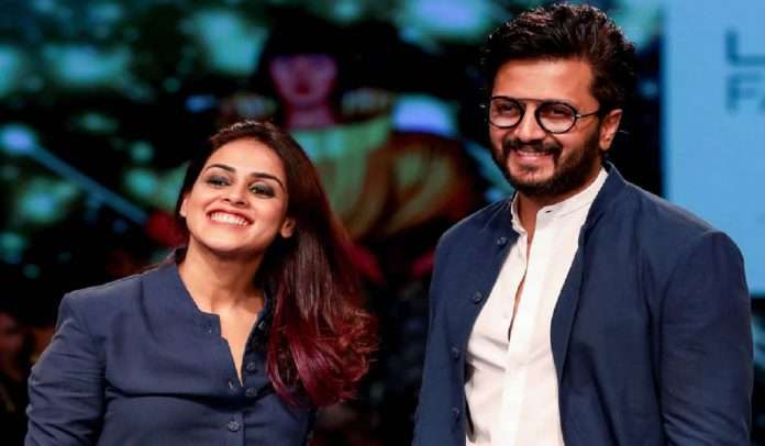 Ritesh Deshmukh and Genelia Deshmukh