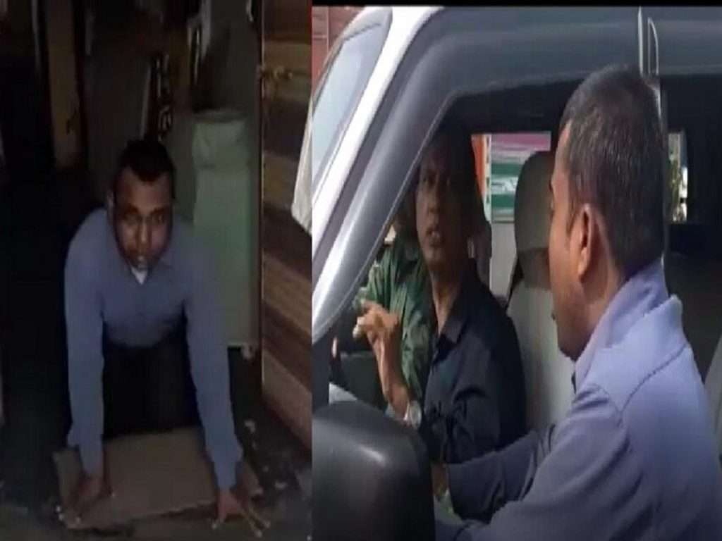 Viral Video : नाव ‘दत्ता’ अधिकाऱ्यांने रेशन कार्डवर लिहलं ‘कुत्ता’ ; पीडित तरुणाने कुत्रा बनून अधिकाऱ्याला शिकवला धडा