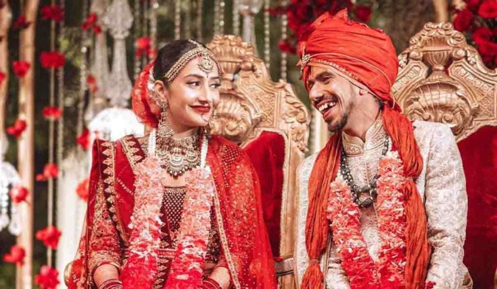 Yuzvendra Chahal and Dhanashree Anniversary स्टार फिरकीपटू युझवेंद्र चहलच्या लग्नाला आज २ वर्ष पूर्ण, पहा हे खास फोटो