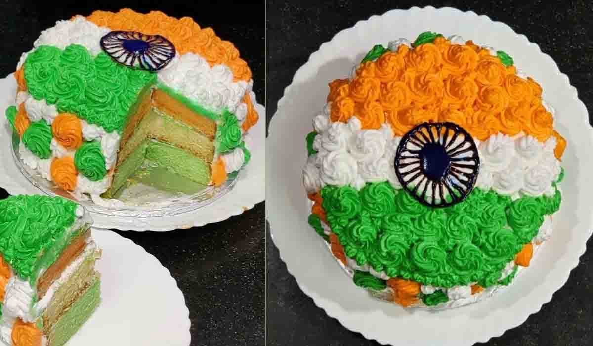 Republic Day Special Recipe | Tiranga Recipe | Dessert Recipe | Jai Hind  Cake | Sooji Cake - YouTube