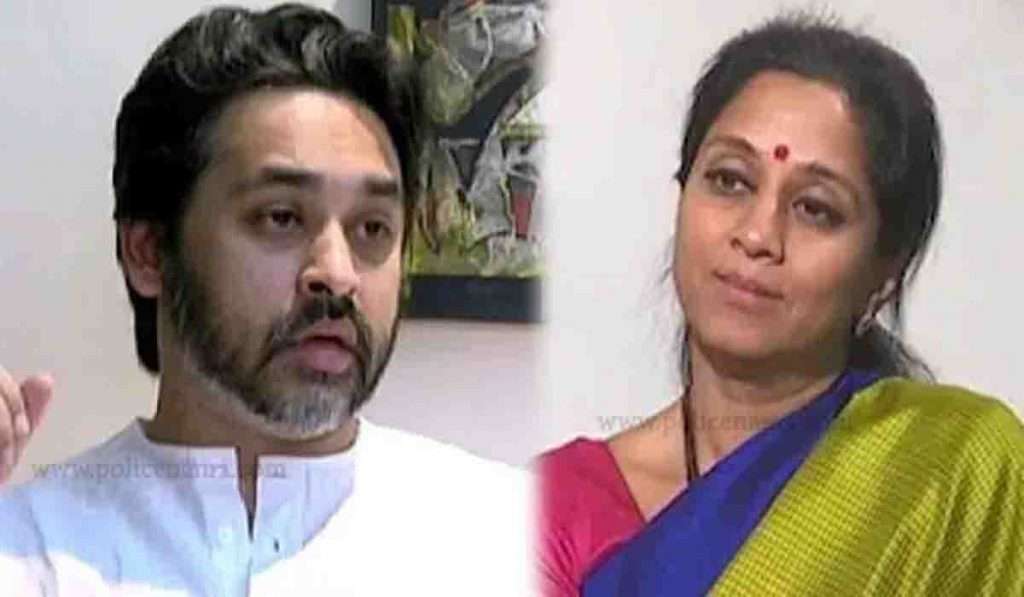 Nilesh Rane यांचा Supriya Sule यांच्यावर हल्लाबोल, जास्त हसून बोलणारी लोकं…