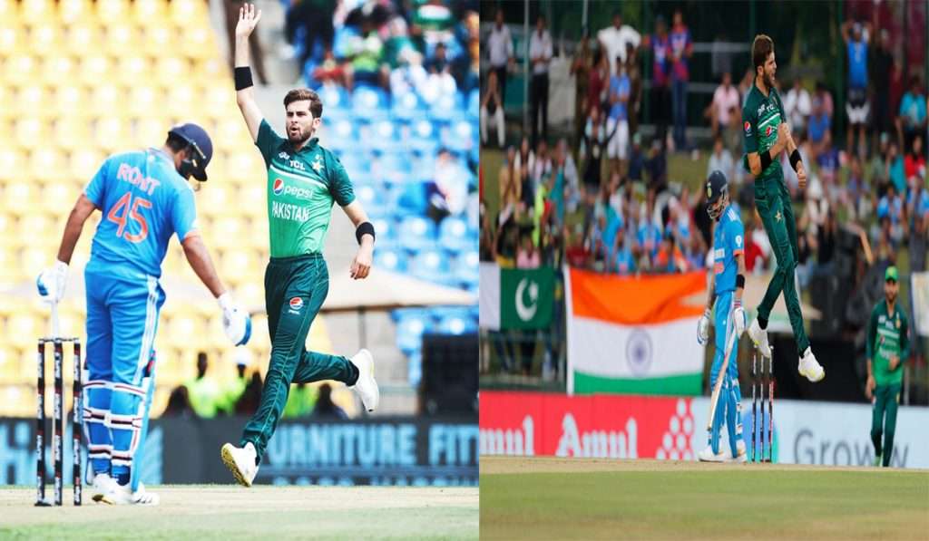 Asia Cup 2023 IND vs PAK, शाहिन आफ्रिदीने विराट-रोहित दोघांनाही केले बाद, भारताची खराब सुरुवात…