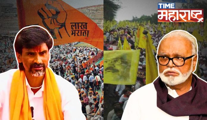 Manoj Jarange Patil and Chhagan Bhujbal criticises each other over Maratha - OBC Reservation Controversy