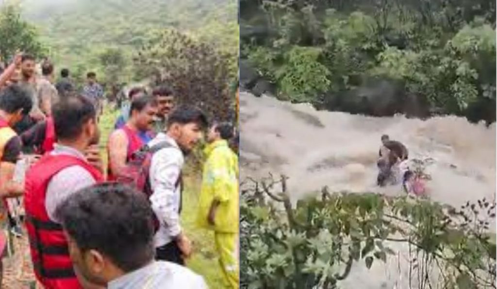 Lonavala Bhushi Dam News: एकाच कुटुंबातील तिघांचे मृतदेह सापडले तर दोघे अजूनही बेपत्ता; बचावपथकाचे शोधकार्य अजूनही सुरूच